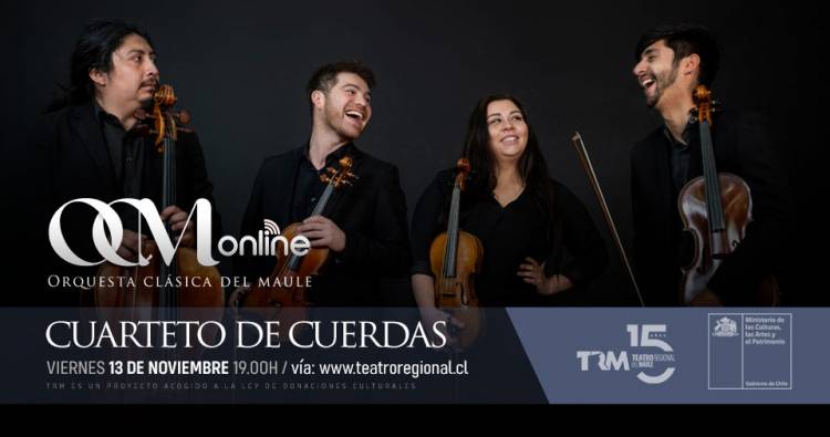 Cuarteto de cuerdas OCM en Sesiones del TRM