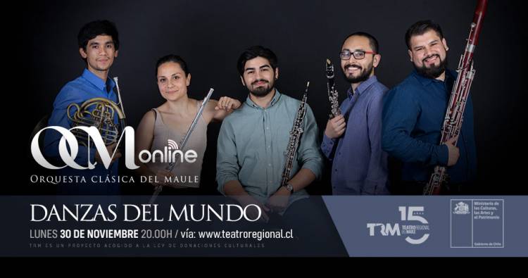 Danzas del Mundo en Sesiones del “Teatro Regional del Maule”
