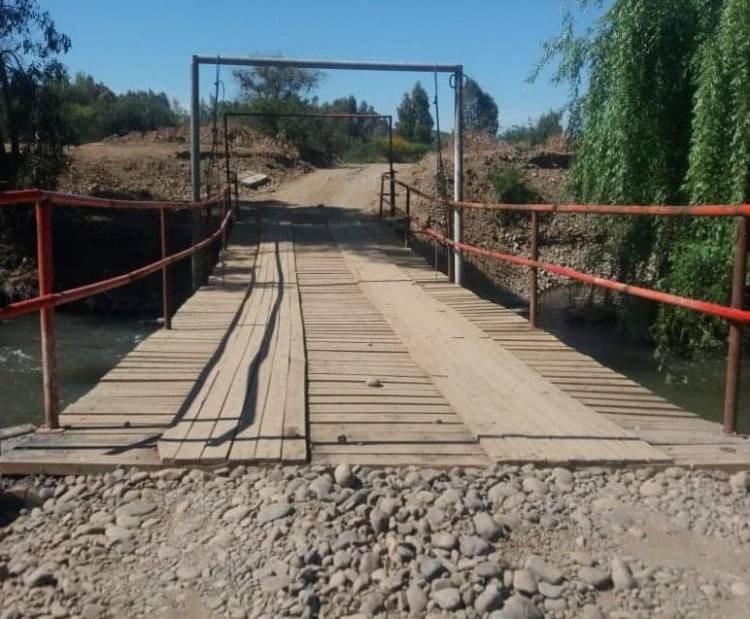 Construirán “banden” sobre el río Putagán para conectar a los vecinos de Linares y Villa Alegre