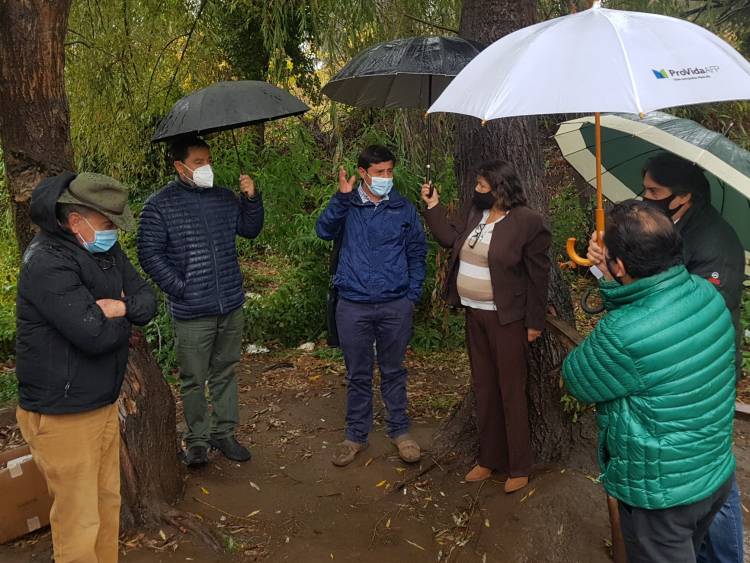 Seremi del MOP destaca beneficios por agua caída en la Región del Maule