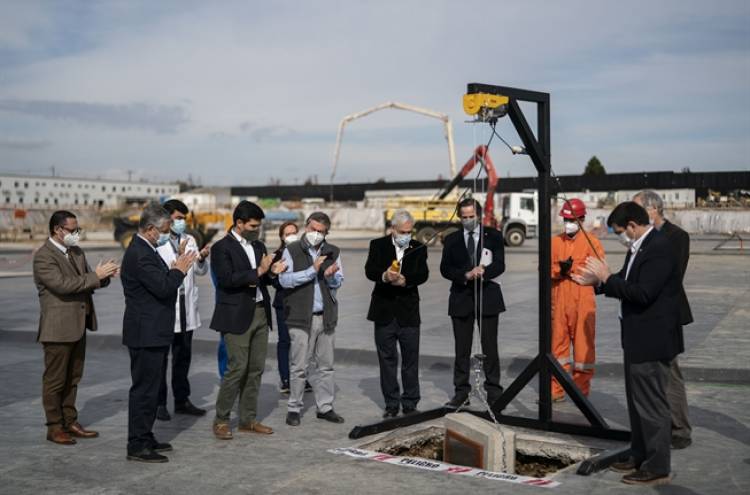 Presidente Piñera instaló la primera piedra del proyecto de nuevo hospital para Linares